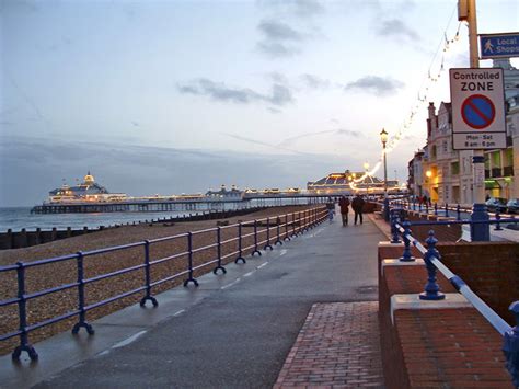 Eastbourne Promenade To The East Of The © Christine