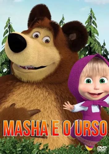 Dvd Masha E O Urso Vol 1 2 3 4 5 6 Contos Da Masha Vol 1 2 3 Parcelamento Sem Juros