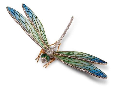 Art Nouveau Dragonfly Brooch Circa 1900 Symbolic And Chase London