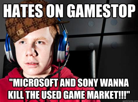 Hates On Gamestop Microsoft And Sony Wanna Kill The Used Game Market