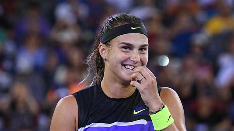 Sabalenka's left arm is tattooed with the picture of a tiger. WTA : Aryna Sabalenka conserve son titre à Wuhan en ...