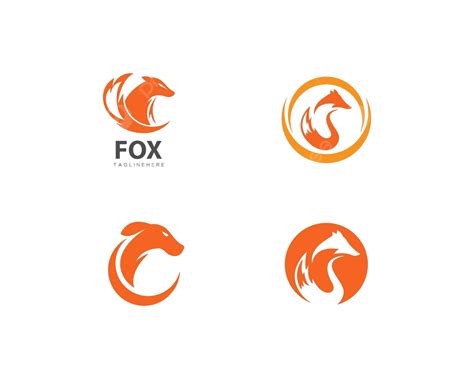 Fox Logo Vector Coyote Wildlife Isolated Vector Coyote Wildlife