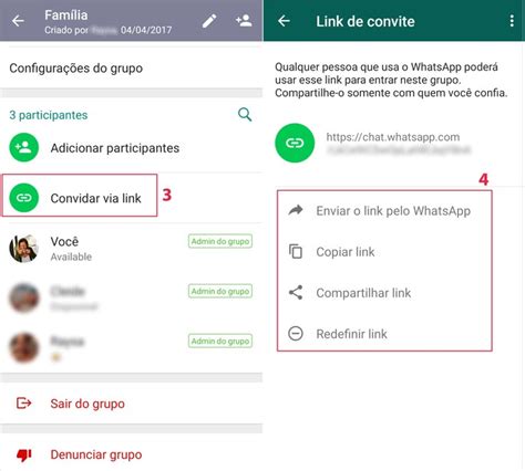 Como Criar Link De Grupo Do Whatsapp E Enviar Para Quem Quiser Appgeek