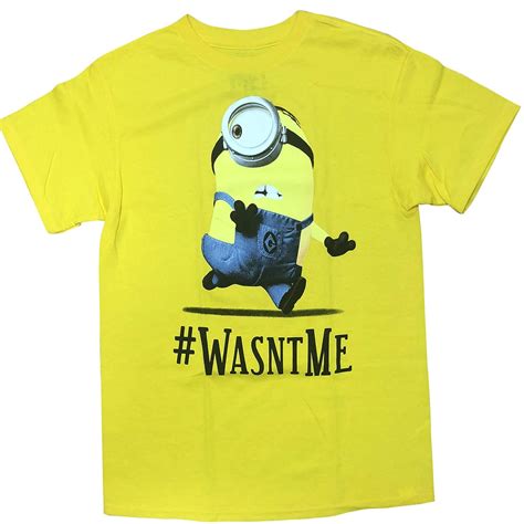 Despicable Me Minions It Wasn T Me T Shirt Yellow 6833 Pilihax