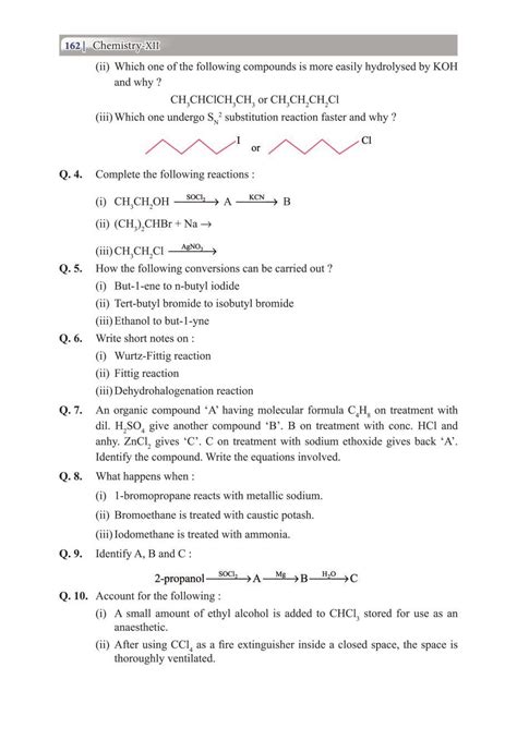 Haloalkanes And Haloarenes Notes For Class Chemistry Pdf Oneedu