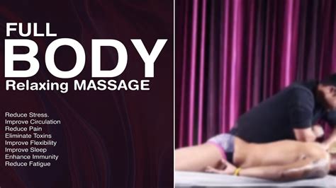 Deep Tissue Massage Therapy Man Full Body Deep Massage By Vikas Men Fitness Massage Youtube
