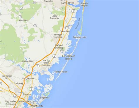 Maps Of The New Jersey Shore