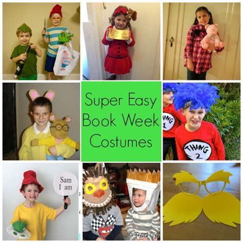Last Minute Book Week Costume Ideas Reading For Kids Book Week
