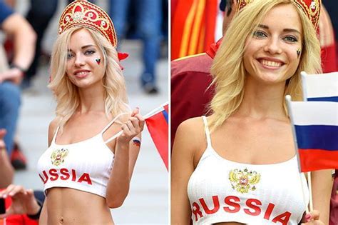 World Cup 2018 Russias Hottest Fan Natalya Nemchinova Continues To