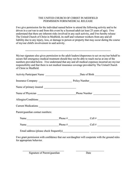 Church Of Jesus Christ Permission Slip Fill Out And Sign Online Dochub