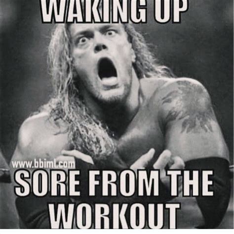 If you can't lift your arms or barely walk down the stairs without your calves cramping, you may want to hold off on the gym. 'New Year, New You': Here are 10 funny workout memes that ...