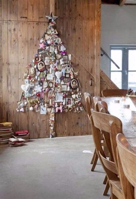Christmas tree on the wall decor. 33 Cool Wall Christmas Tree Ideas For Your Home