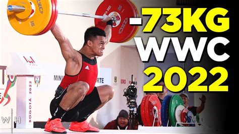 73kg World Weightlifting Championships 22 Youtube