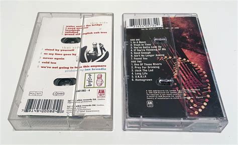 Dodgy Free Peace Sweet The Dodgy Album 2 X Cassette Tape Bundle