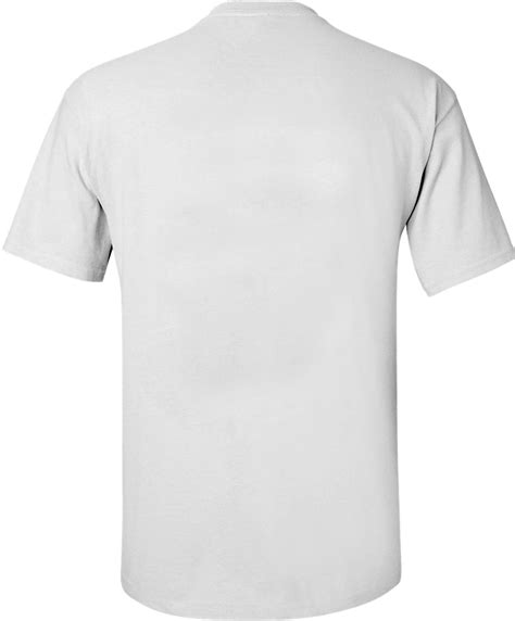 Download White T Shirt Front And Back Png White Tshirt Back Png Png