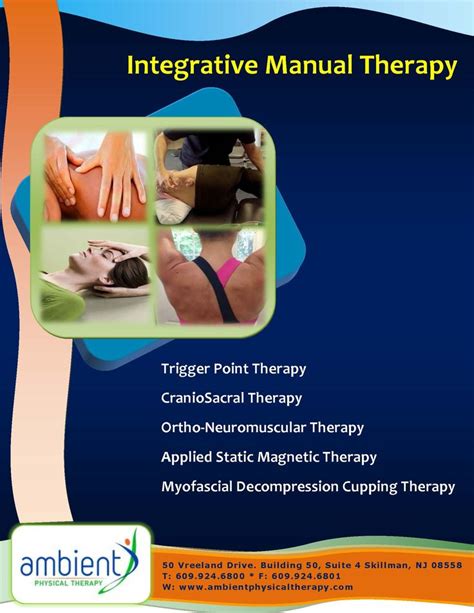 Integrative Manual Therapy Craniosacral Therapy Cupping Therapy Integrative