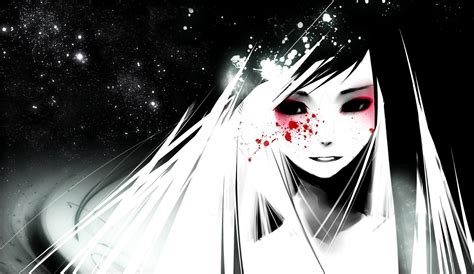 Scary Girl Anime 1080x Wallpapers Wallpaper Cave