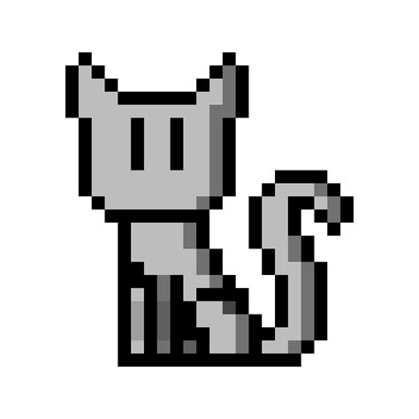 Pixilart Kitty Cat Pixel Art By Thecatlover57