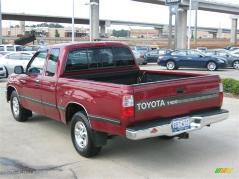 1996 Sunfire Red Pearl Metallic Toyota T100 Truck Sr5 Extended Cab