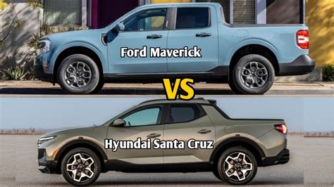 2022 Ford Maverick Vs Hyundai Santa Cruz How They Otosection