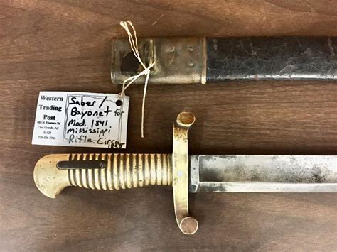 Sold Price Saber Bayonet For M 1841 Mississippi Rifle April 6 0120