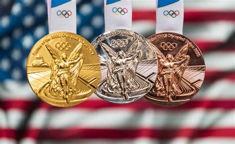 Olympic Medals Worth Go Team Usa Allegiance Gold