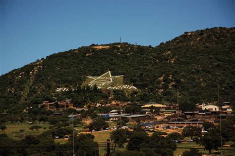Zion Christian Church Marking On Mountain In Polokwane South Africa