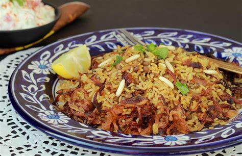 Keyword chicken and rice, middle eastern chicken recipe. Mujaddara Recipe (Traditional Middle Eastern Rice ...