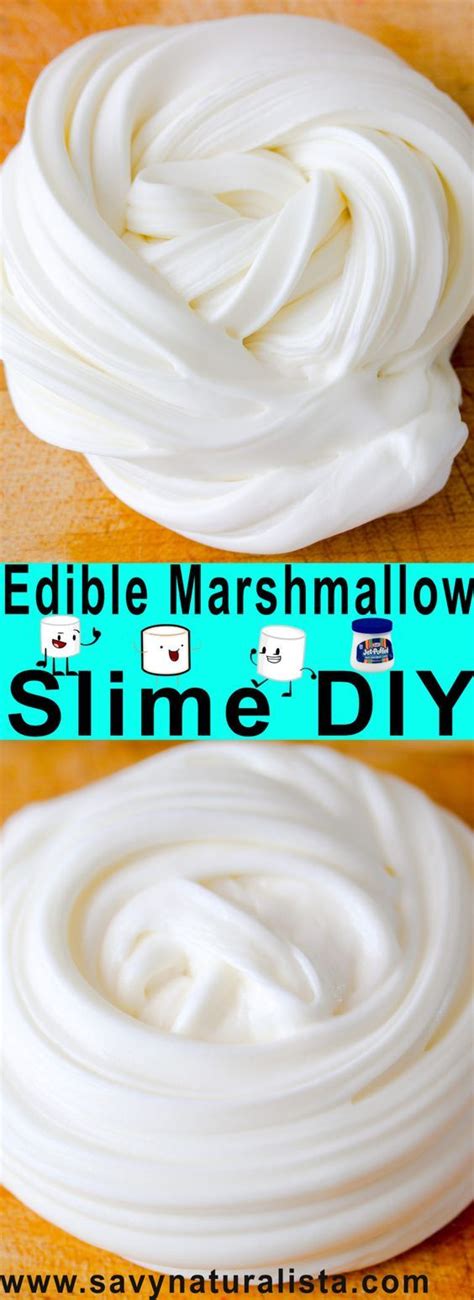 With Only Four Major Ingredients Edible Marshmallow Slime Is Not Only