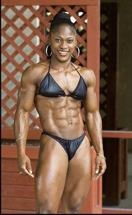 Dona Bramble In Black Fitness Model Fit Black Women Black Fitness
