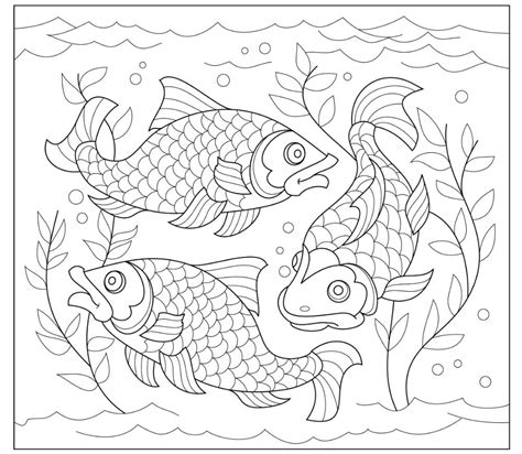 Free Fish Coloring Pages For Download Printable Pdf Verbnow