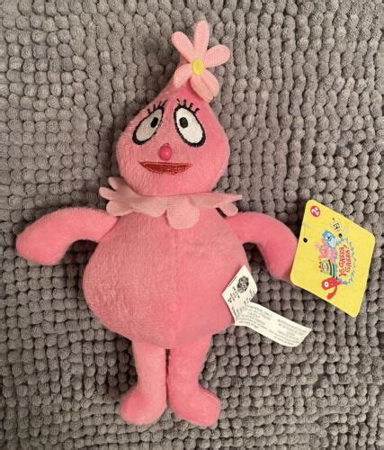 New Nickelodeon Foofa Yo Gabba Gabba Pink 2010 Stuffed Plush Toy Doll 9 Nanco 4609742045