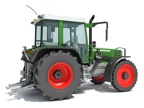 3d Tractor Model Turbosquid 1443711