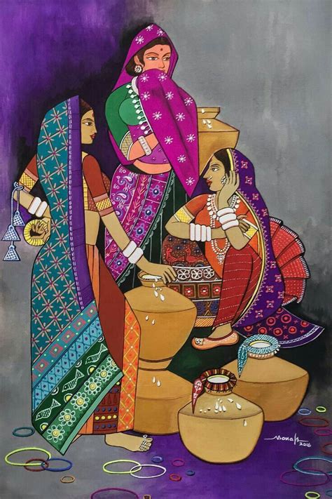 Pin By Smrity Choudhary On Girls Painting Indian Folk Art Indian Art