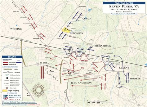 Seven Pines June 1 1862 American Battlefield Trust