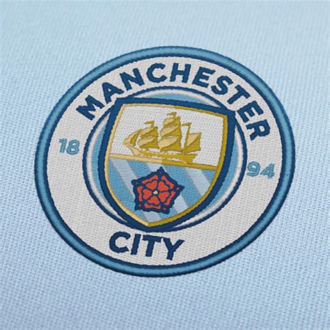 Manchester City New Logo Embroidery Design For Download