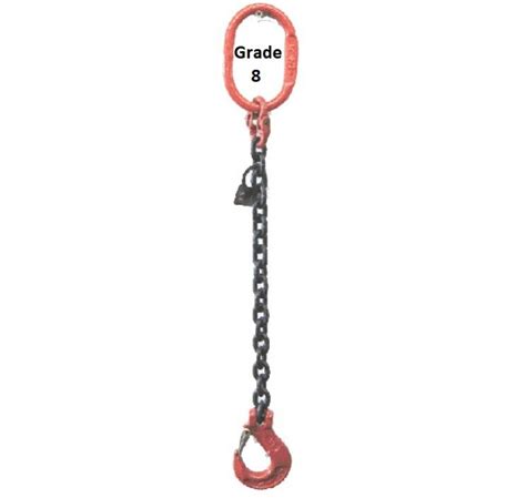 Single Leg Chain Sling Grade 8 Lifting Chains And Components Lifting
