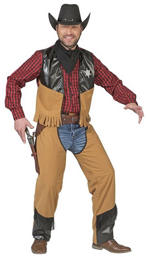 Funny Fashion Cowboy Kostüm Cowboy Austin Kostüm Für Herren Tolles