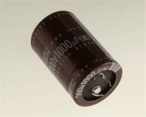 5x 1000uf 200v Dc Radial Snap In Mount Electrolytic Capacitor 200vdc