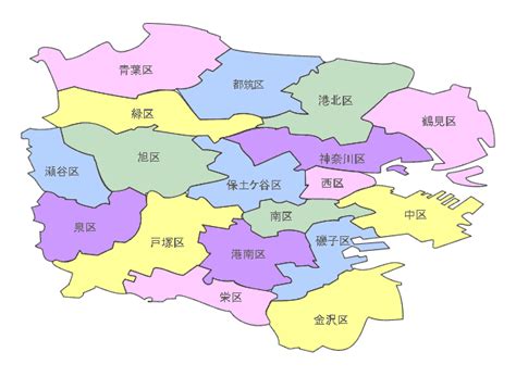 日本地図 都道府県地図 無料素材 白地図 イラスト 透過png プリント用pdf. 横浜子育てサポートシステム