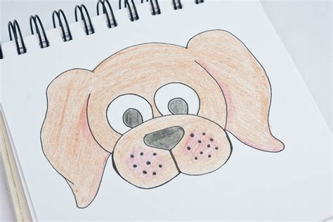 33 Simple Dog Face Drawing Png Shiyuyem