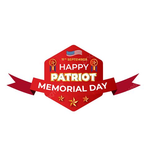 American Patriot Memorial Day Clipart Vector American Patriot Day