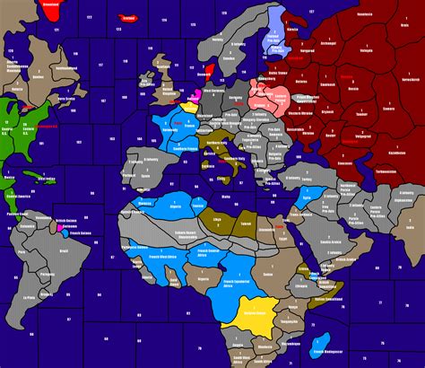 Axis And Allies Global Map