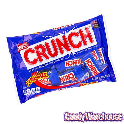 Maybe you would like to learn more about one of these? Crunch Candy Bars (Fun Size) from Nestle | Nurtrition & Price