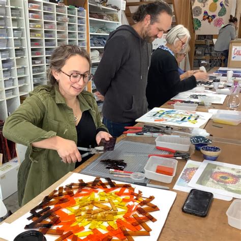 Fused Glass Coral Bowl Workshop Melbourne Experiences Ts Classbento