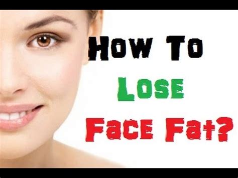 Heat a few spoons of cocoa butter in the oven or on a stove. How To Lose Face Fat Fast | How to Get Rid of Face Fat? - YouTube
