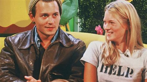 watch this resurfaced clip of johnny depp and kate moss is peak 90s nostalgia