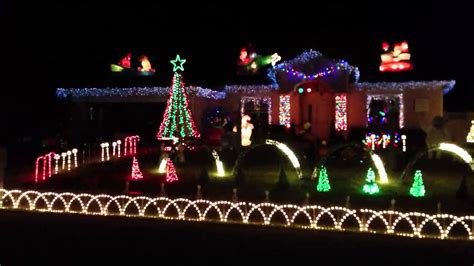 Amazing Grace Christmas Light Show Palm Coast Fl Youtube