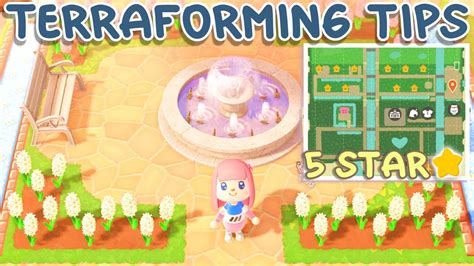 A first for the series, new horizons' terraforming allows players to change the actual landscape of their islands, expanding waterways, leveling mountains, and building up cliffs. TERRAFORMING GUIDE (Get a 5 Star Island) Animal Crossing ...
