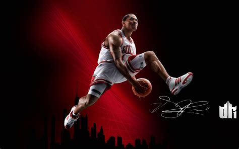 Free Download Slam Dunk Derrick Rose Wallpapers Basketball Wallpapers HD X For Your